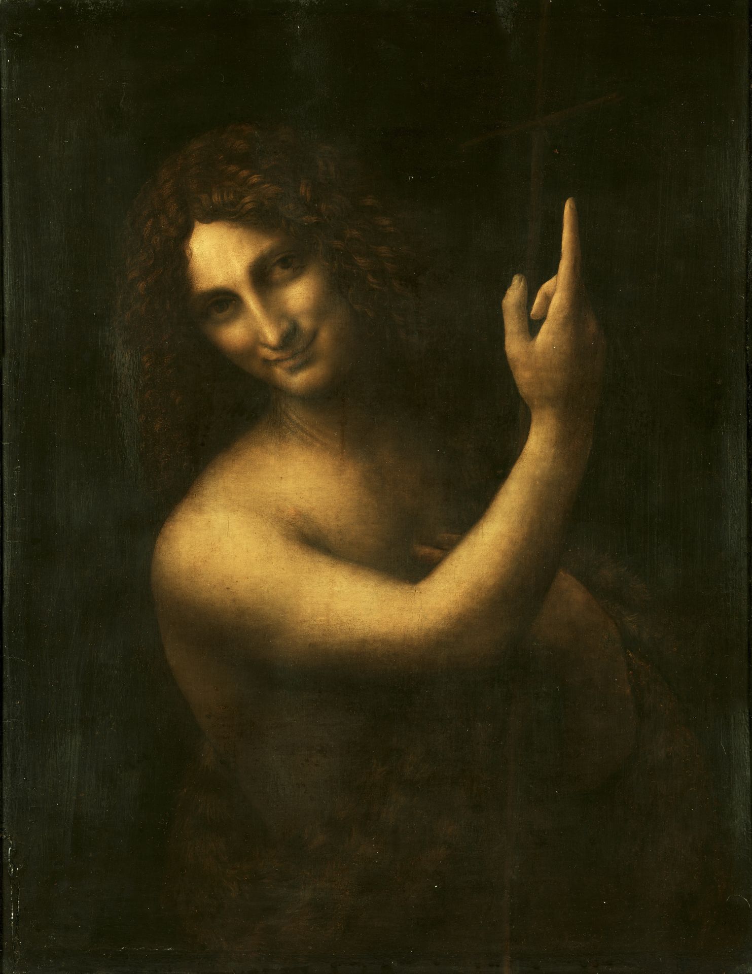 Leonardo da Vinci - Saint John the Baptist 